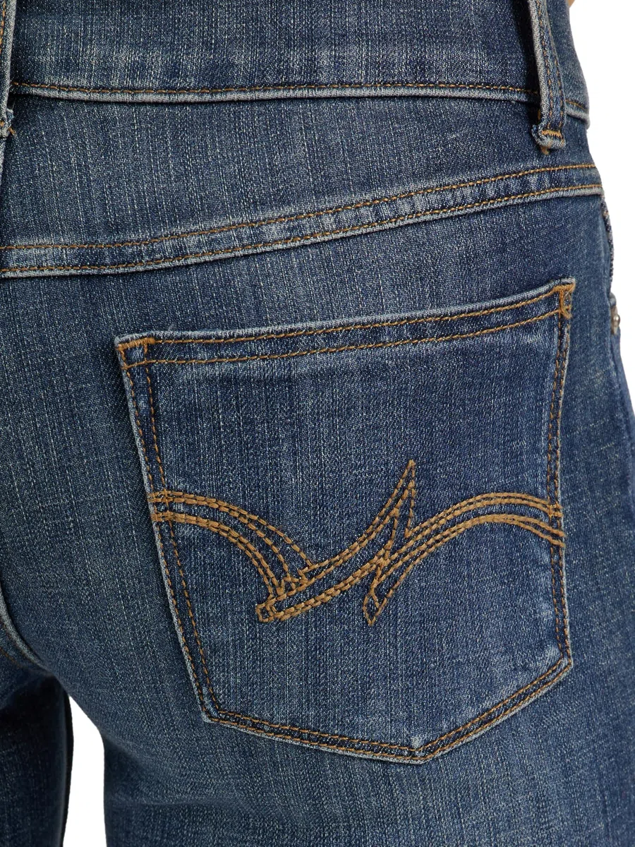 Wrangler Willow Mid Rise Performance Waist Boot Cut Ultimate Riding Jean - Jeans Mujer