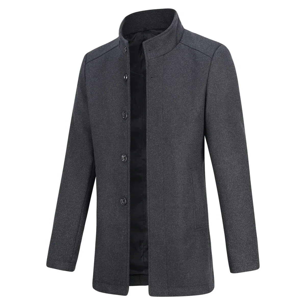 YOUTHUP Abrigo de Hombre 2 en 1 Elegante Invierno Trinchera Chaqueta de Negocios