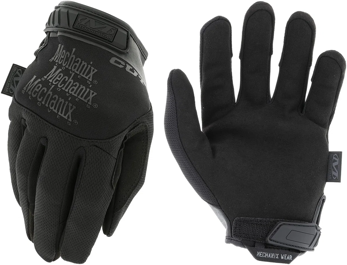 Guantes Tactical Specialty Pursuit D5 de Mechanix Wear (Mediana, Negro entero)
